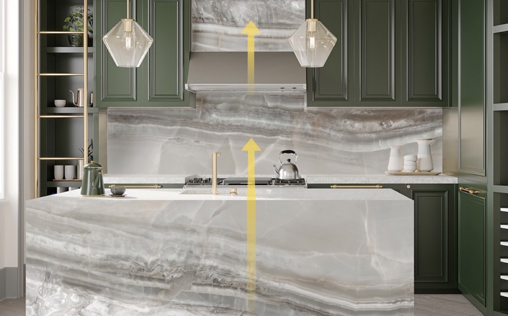 kitchen setting Palm Coast bioquartz